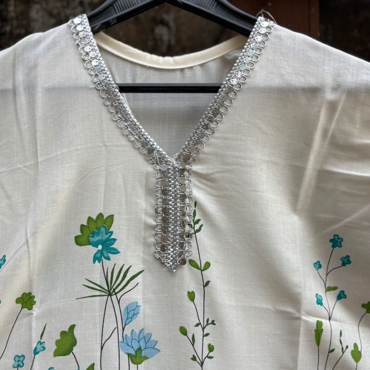 Neelima (नीलिमा) - Cotton Printed Short Kurti - Rasakriti - Image 2