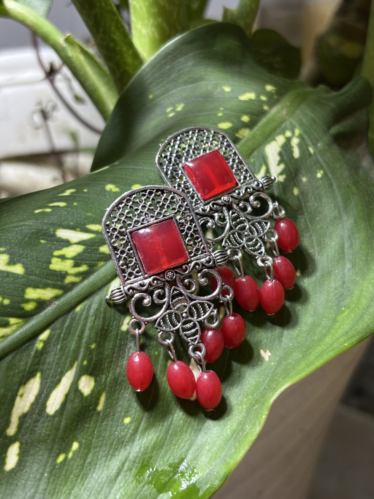 Raktima - Jhumka Set