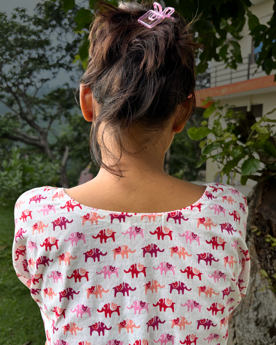 Gaja - Printed Short Kurti - Image 3